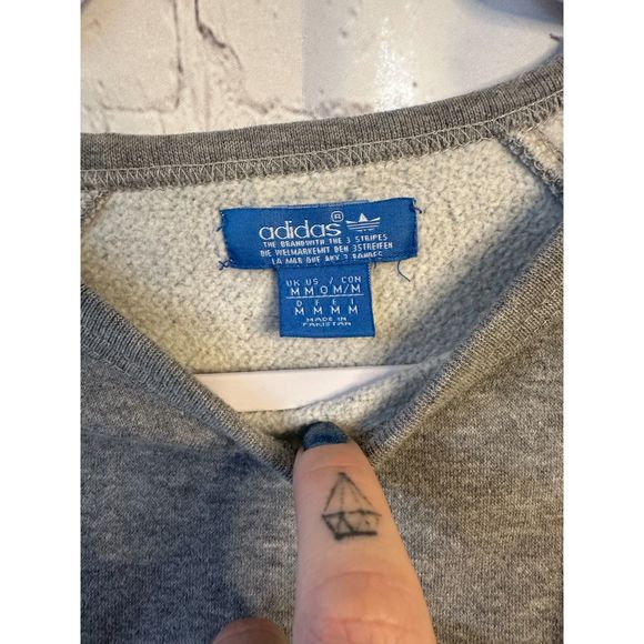 Men's Adidas Originals Crew Neck Sweatshirt - Picture 3 of 3